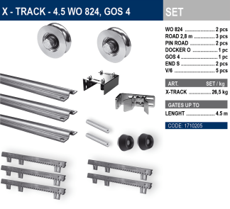 E-BOX X-TRACK - 4.5 WO 824, GOS 4