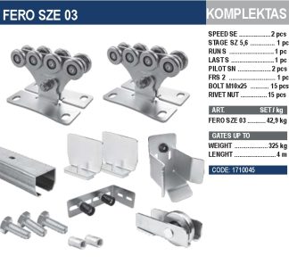 Fero SZE 03 (ar profils 5.6m)
